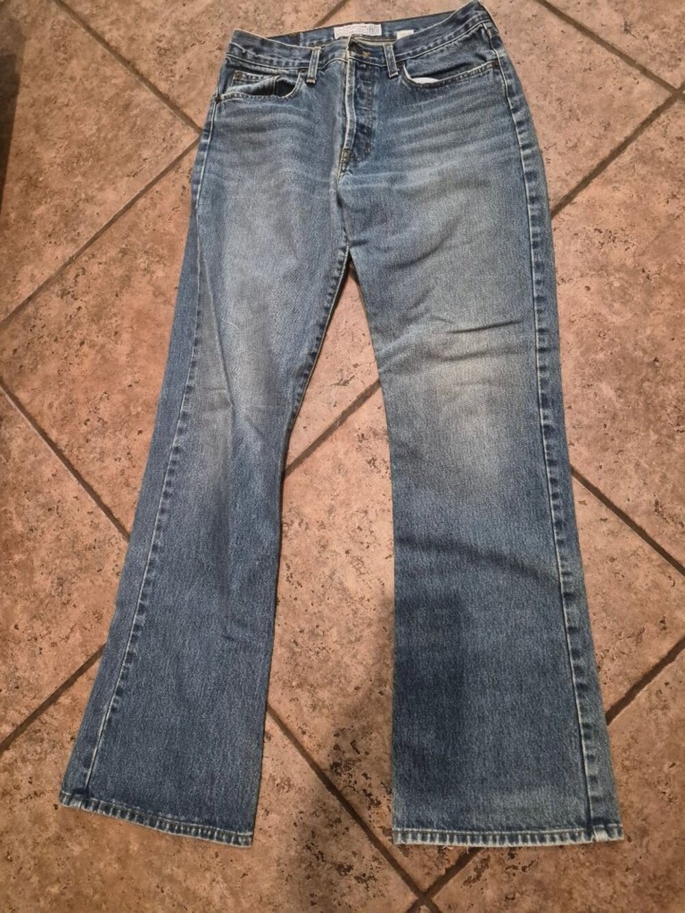 Abercrombie & Fitch Womens Classic Mid-Rise Bootcut / Flare Leg Size 8  Vintage
